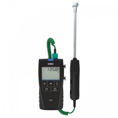 Máy đo nhiệt độ tiếp xúc Kimo TK61 -200 đến +1300°C